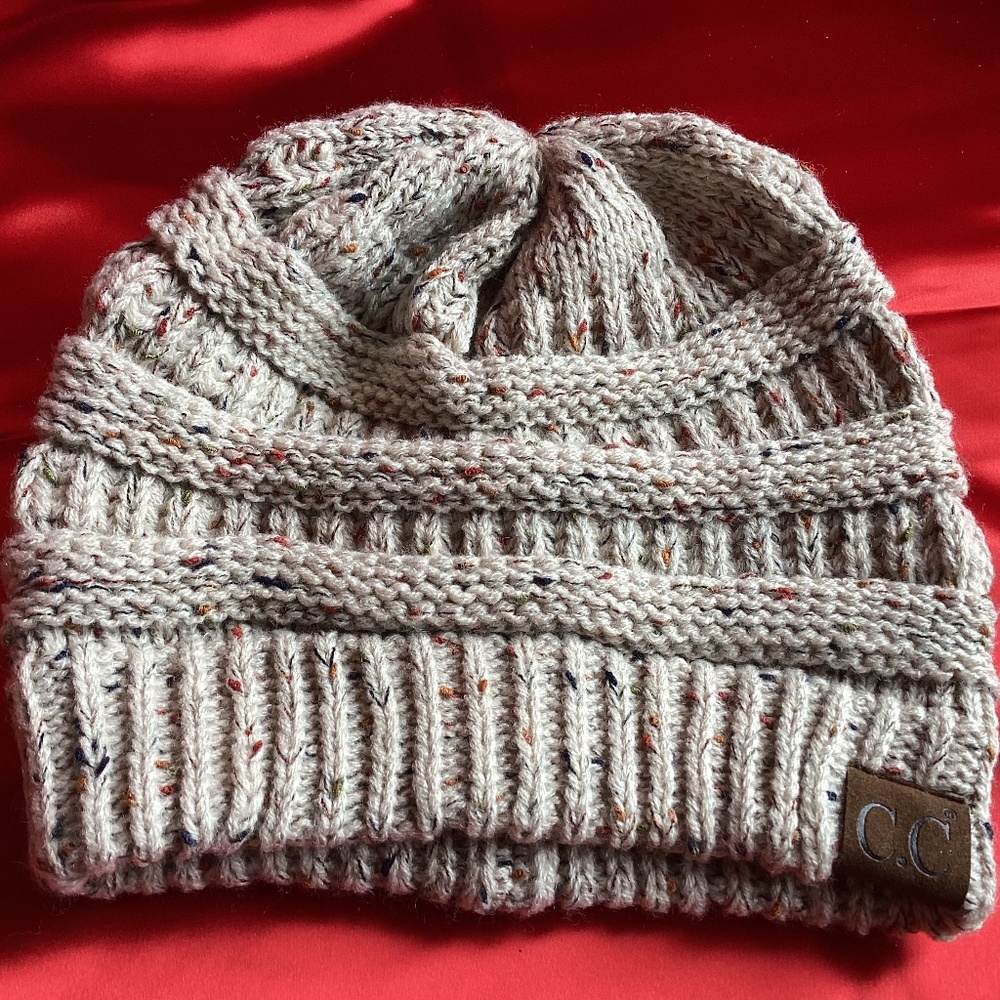 C.C Exclusives Color Specks Knit Beanie